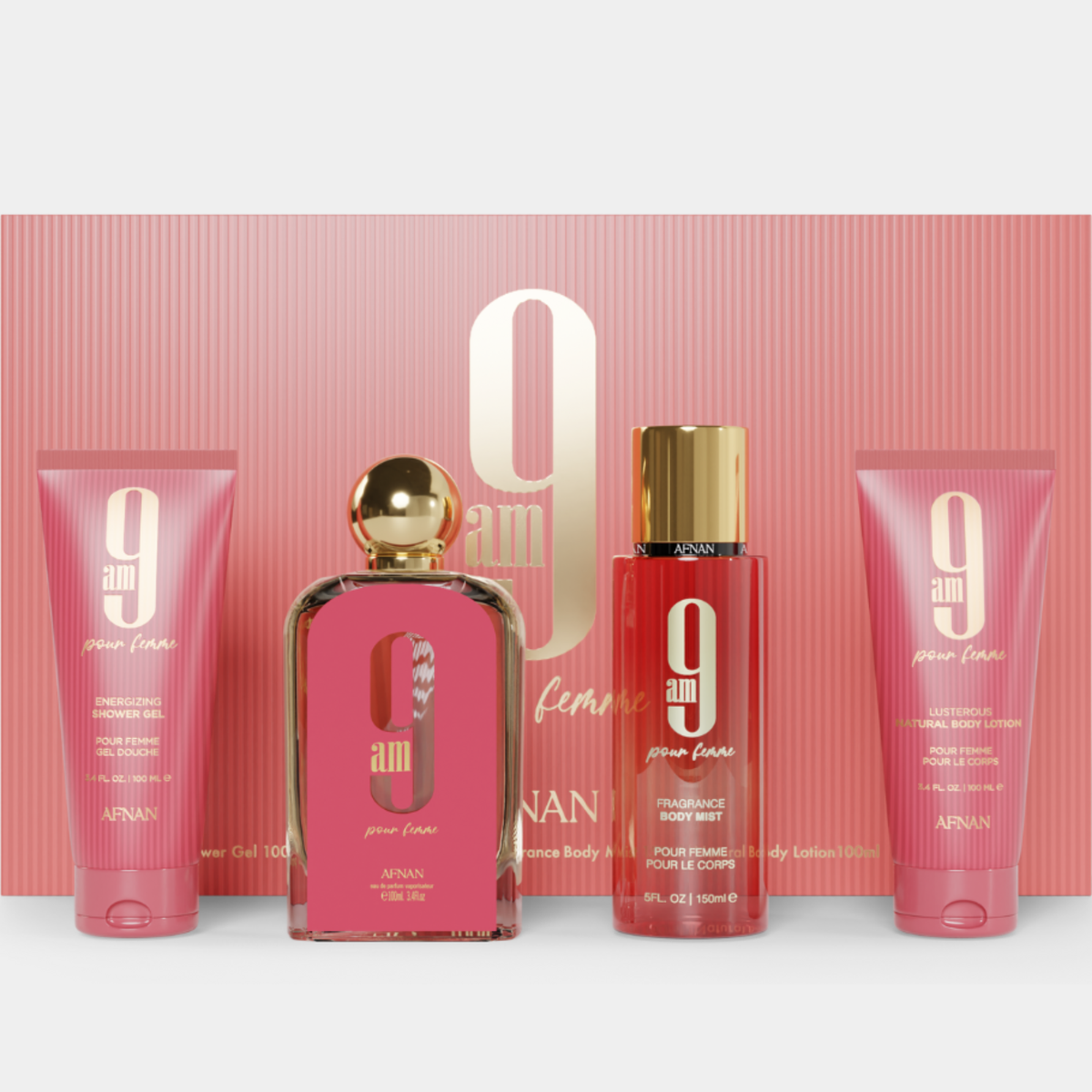 PRESENTSET 9 AM POUR FEMME